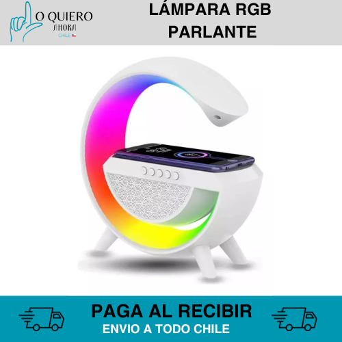 Lampara RGB con Altavoces y Cargador  POWER BEAT™
