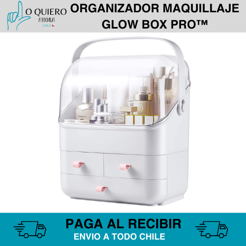Organizador de maquillajes GLOW BOX PRO™