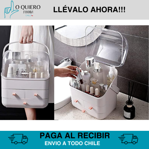 Organizador de maquillajes GLOW BOX PRO™