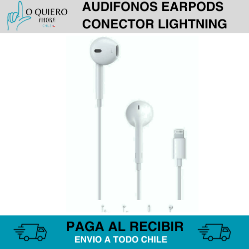 Audífonos Earpods Conector Lightning LightningSync EarPods™